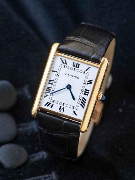 cartier 1701|1970s cartier tank.